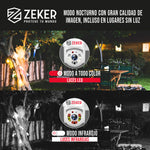 Pack X3 Camara De Seguridad Wifi Impermeable Zeker 4mp 2.4g