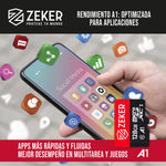 Tarjeta Micro Sd Memoria 128 Gb Zeker 100mbps Adaptador SD