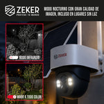 Cámara De Seguridad 4G Solar Exterior 4MP Zeker