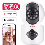 Camara De Seguridad Interior Doble Zeker 4MP 2.5Ghz Wifi IP