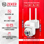 Pack x3 Cámara de Seguridad Wifi Impermeable Zeker 2MP 5G