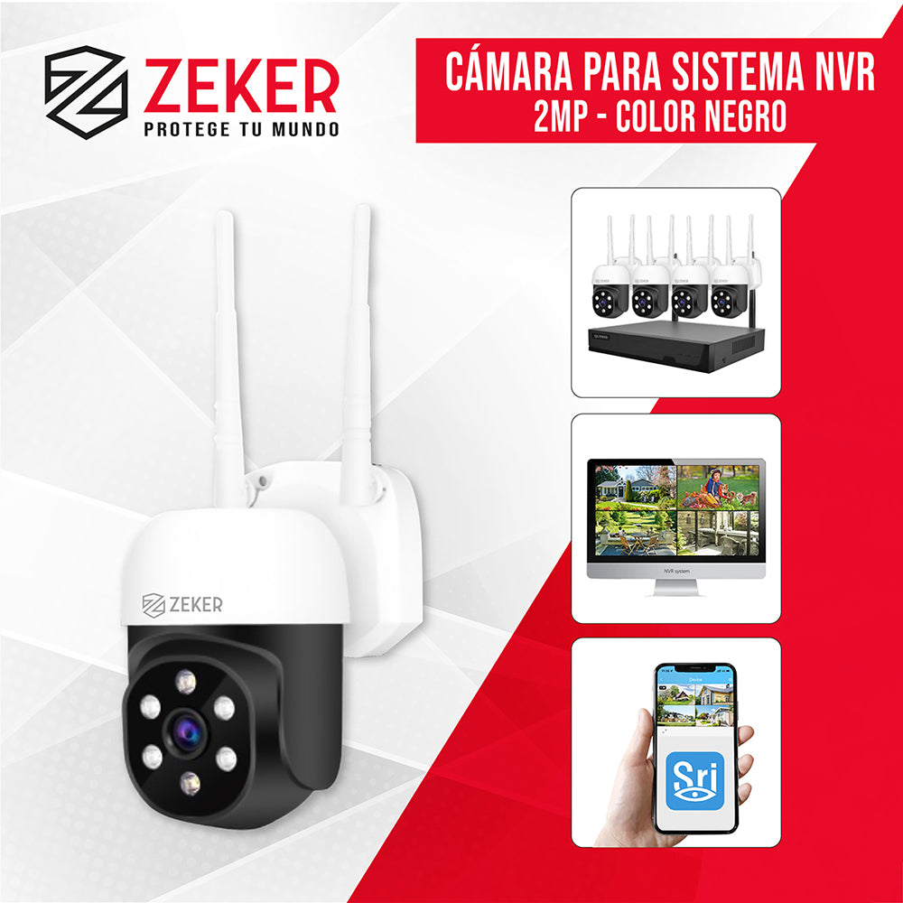 Camara De Seguridad Para Sistema Nvr