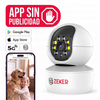 Cámara de Seguridad Interior 2MP WiFi 2.4 y 5GHz Zeker