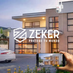 Cable Camara Seguridad Zeker Extensor Universal 20 Mts 12v