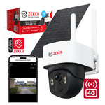 Cámara De Seguridad 4G Solar Exterior 4MP Zeker