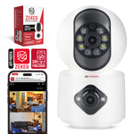 Camara De Seguridad Interior Doble Zeker 4MP 2.5Ghz Wifi IP