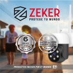 Kit Nvr Camaras Zeker Seguridad FHD 1080p + Disco Duro 500gb