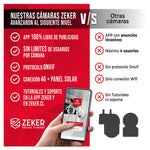 Cámara De Seguridad 4G Solar Exterior 4MP Zeker